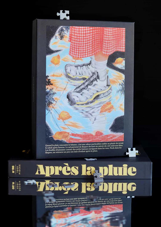 Quoi faire dimanche pluvieux : la meilleure activité à la maison ? Sortir un puzzle