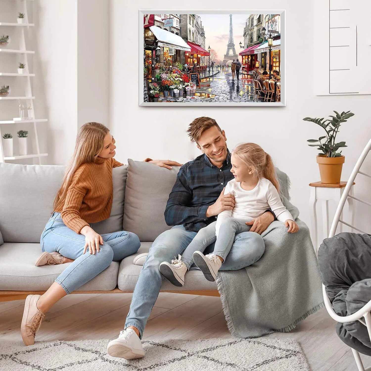 Puzzle 1000 Pieces - Les rues de Paris